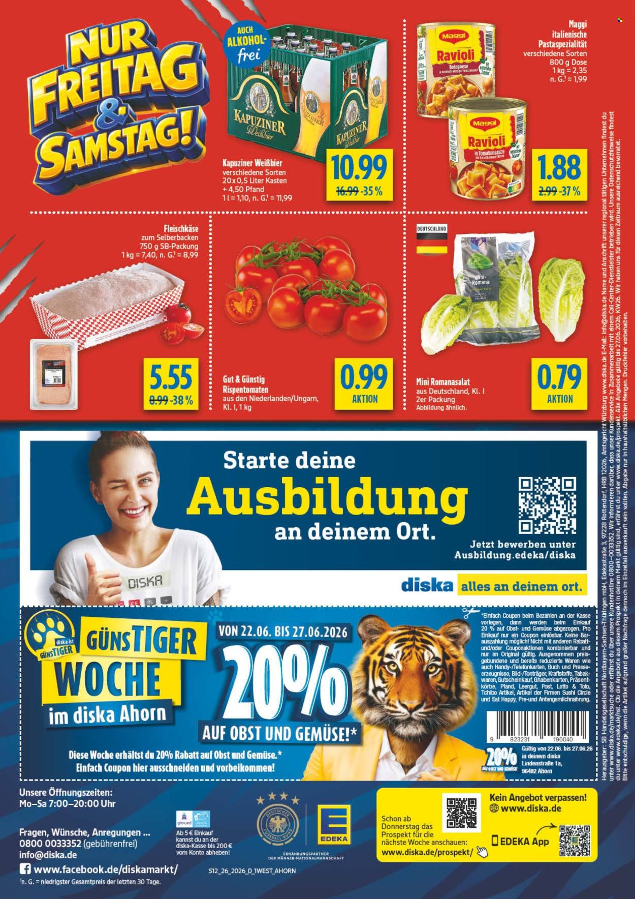 Diska Prospekte  - 22.06.2026 - 27.06.2026. Seite 14