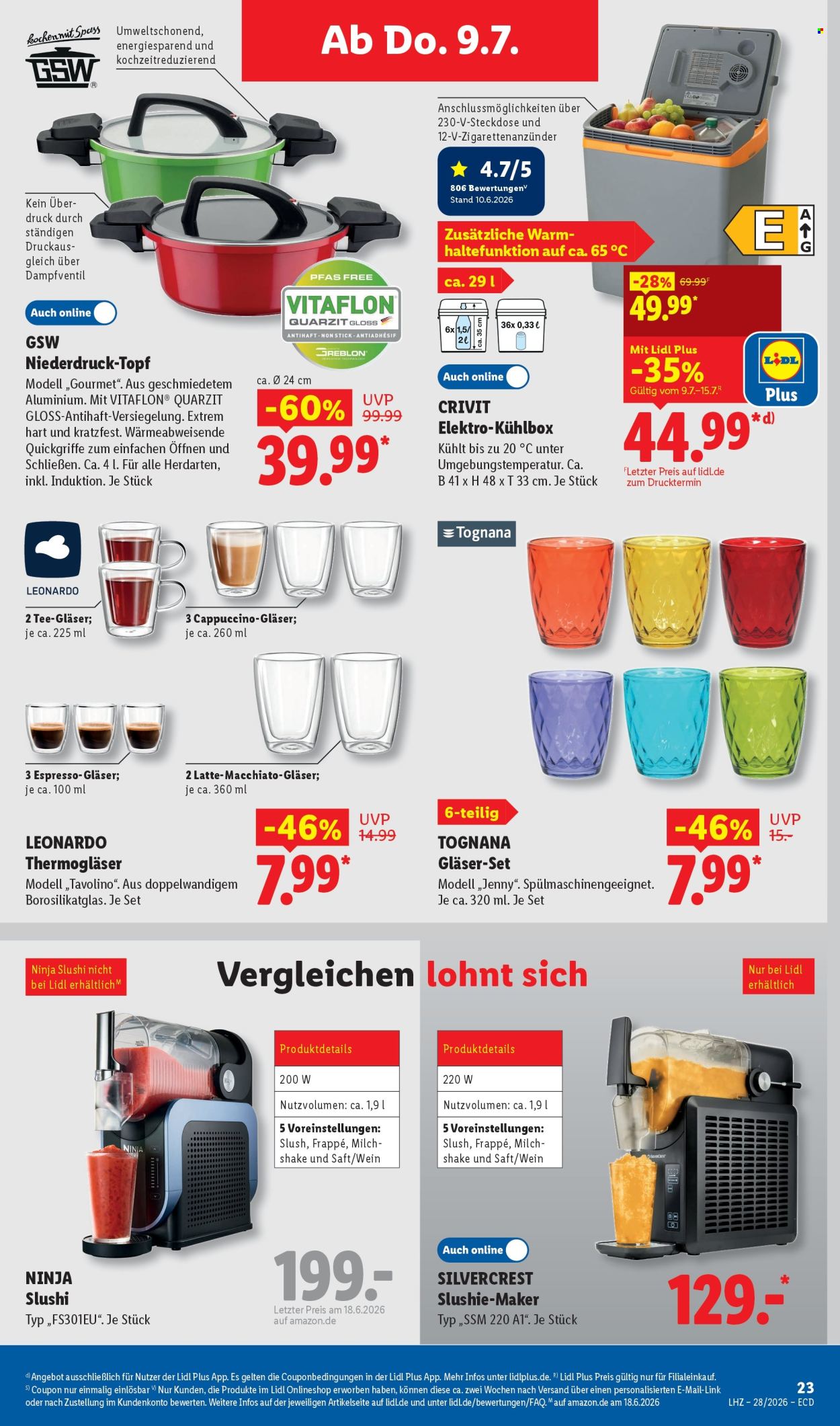 Leták Lidl - 6.7.2026 - 11.7.2026. Strana 21