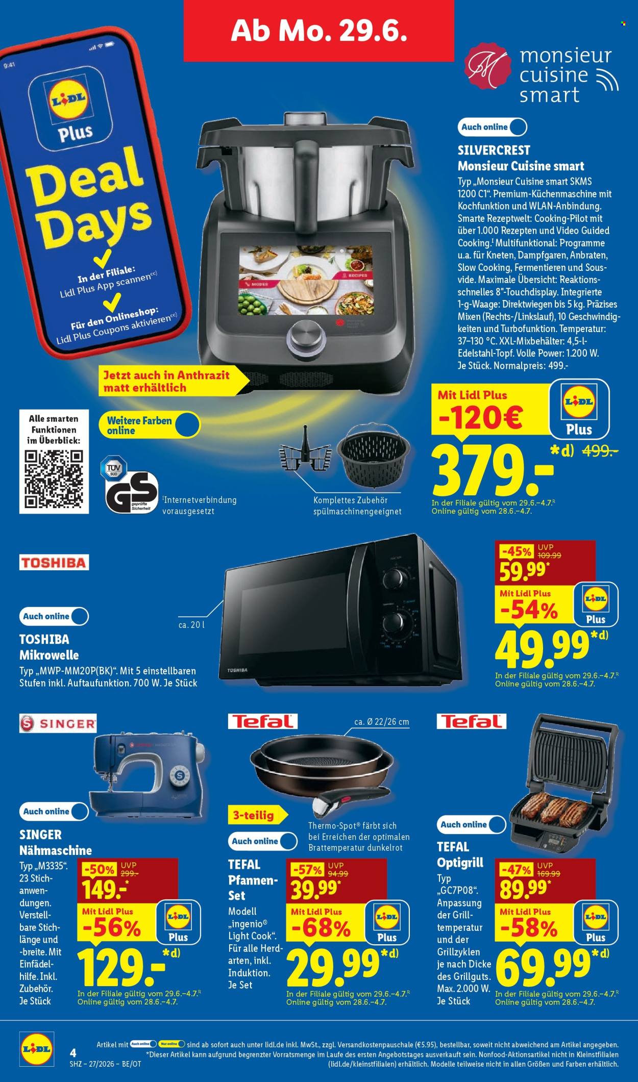 Leták Lidl - 29.6.2026 - 4.7.2026. Strana 4