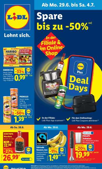 Prospekte Lidl - 29.06.2026 - 4.07.2026.