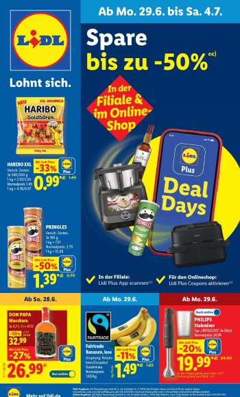 Prospekte Lidl - 29.06.2026 - 4.07.2026.