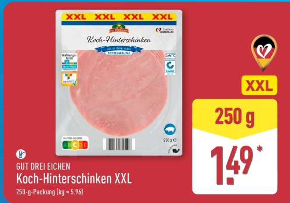 Koch-Hinterschinken XXL