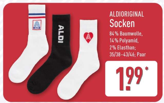 ALDIORIGINAL Socken