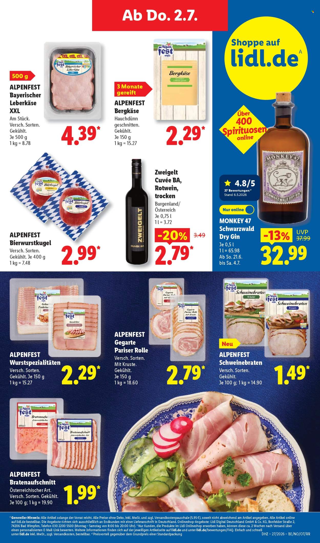 Lidl Prospekte  - 29.06.2026 - 4.07.2026. Seite 59