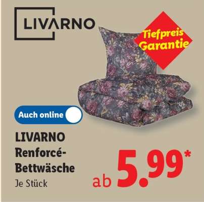 Livarno Renforcé-Bettwäsche