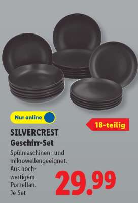 SILVERCREST Geschirr-Set