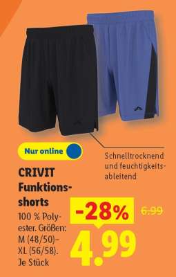 CRIVIT Funktions-shorts
