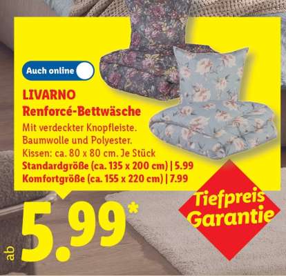 Livarno Renforcé-Bettwäsche