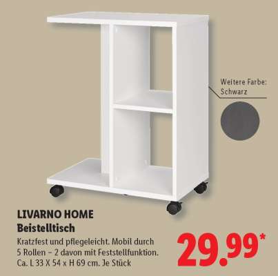LIVARNO home Beistelltisch