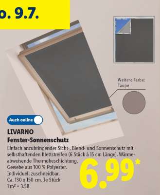 LIVARNO Fenster-Sonnenschutz