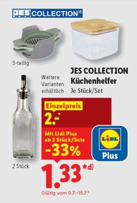 JES COLLECTION Küchenhelfer