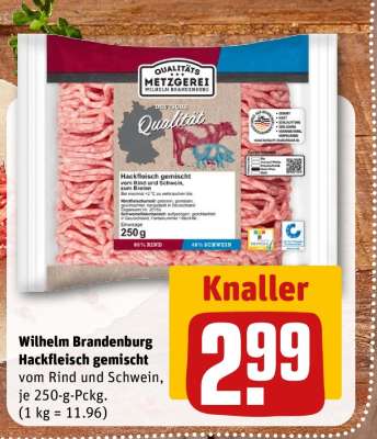 Wilhelm Brandenburg Hackfleisch gemischt