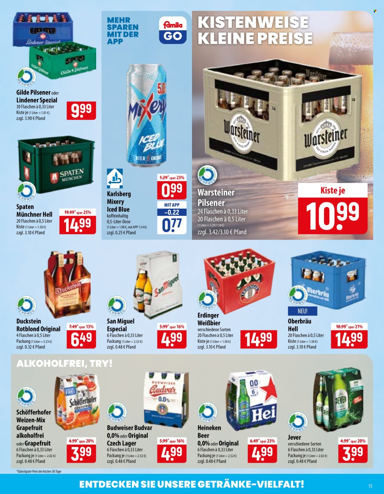 famila Prospekte  - 22.06.2026 - 27.06.2026. Seite 15