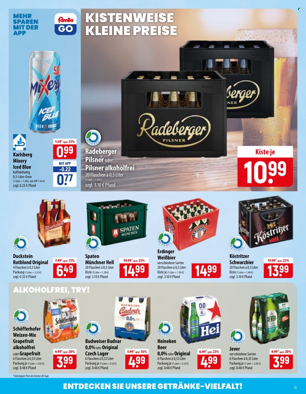 famila Prospekte  - 22.06.2026 - 27.06.2026. Seite 15