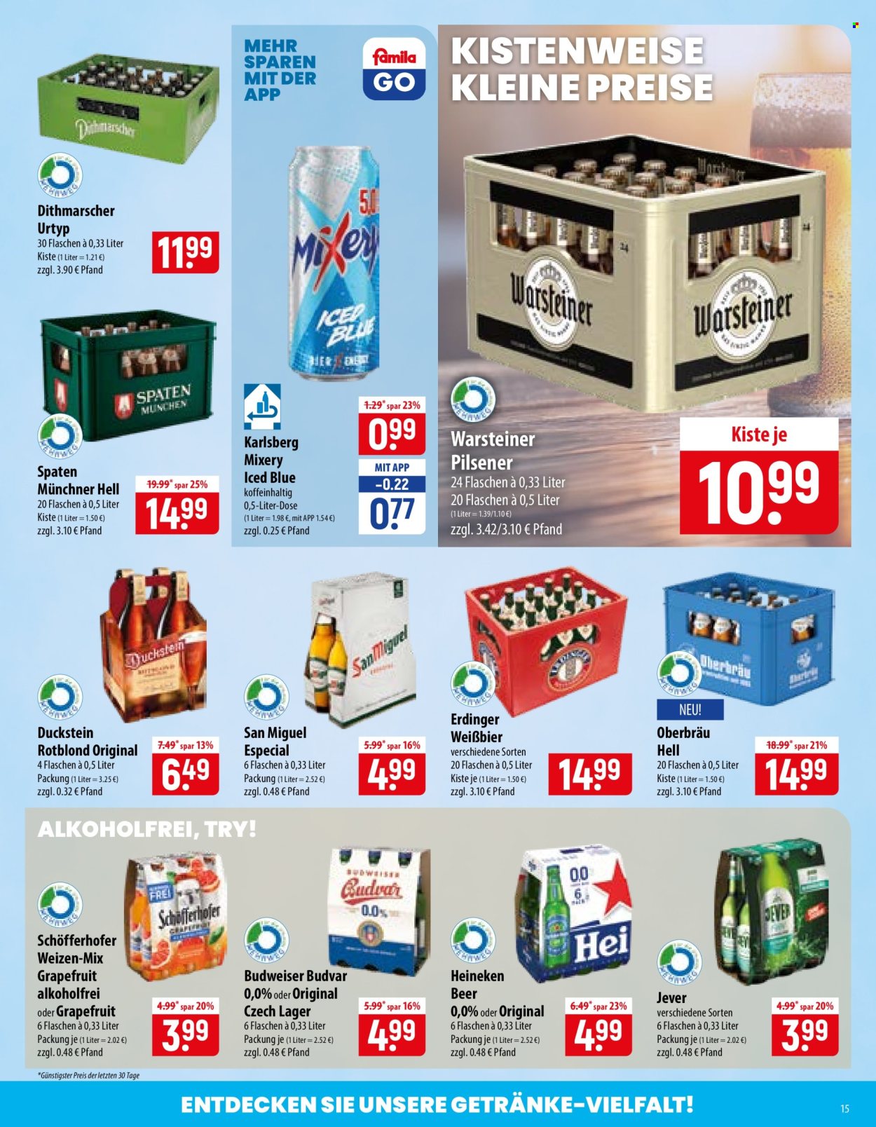 famila Prospekte  - 22.06.2026 - 27.06.2026. Seite 15