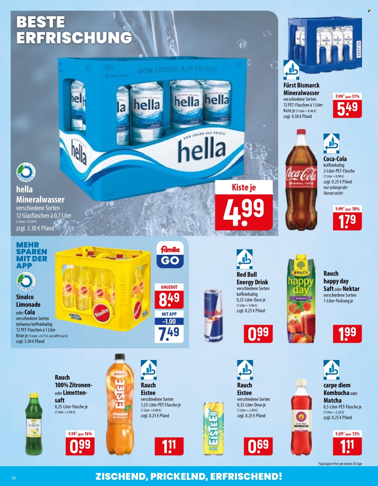 famila Prospekte  - 22.06.2026 - 27.06.2026. Seite 14