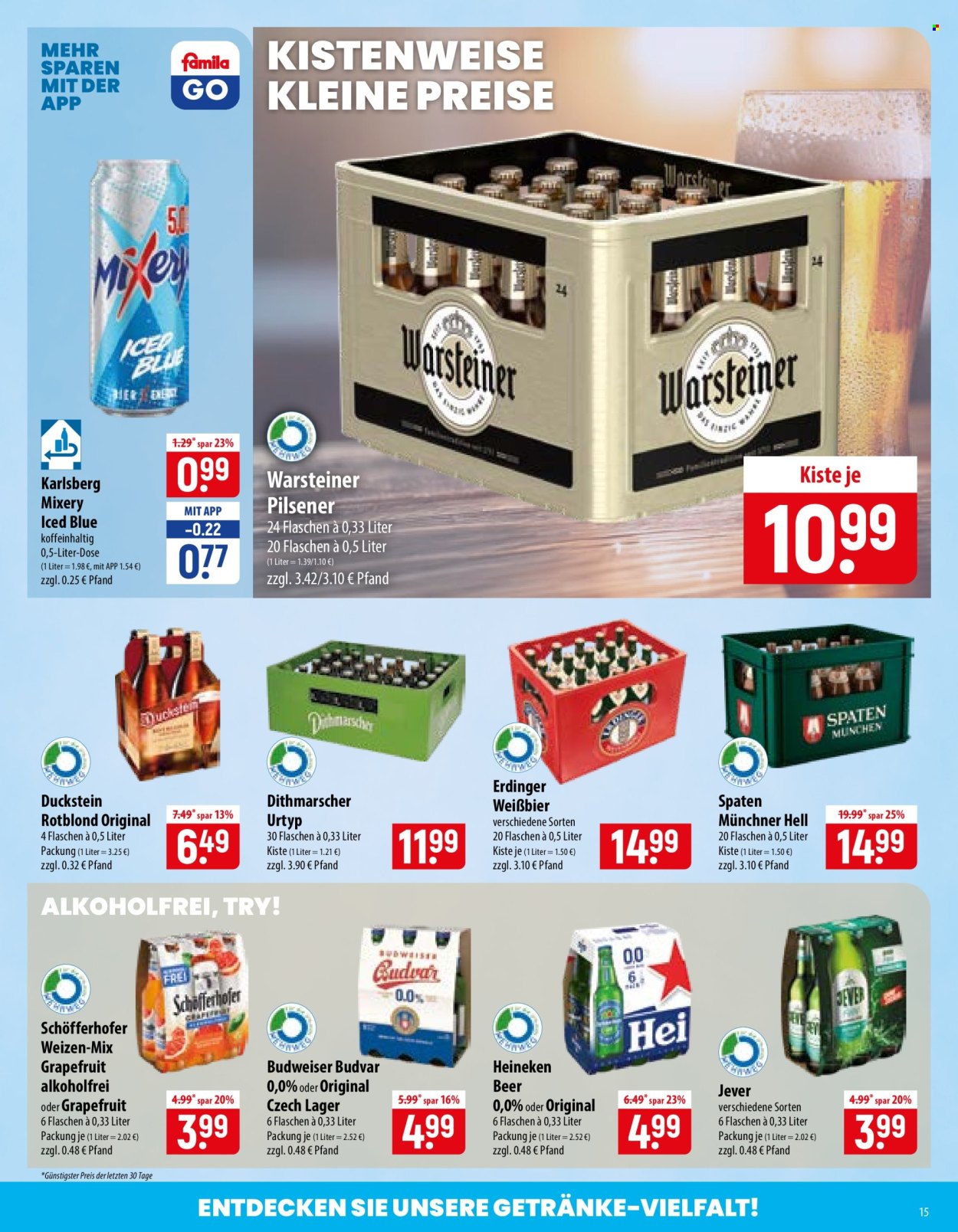 famila Prospekte  - 22.06.2026 - 27.06.2026. Seite 15