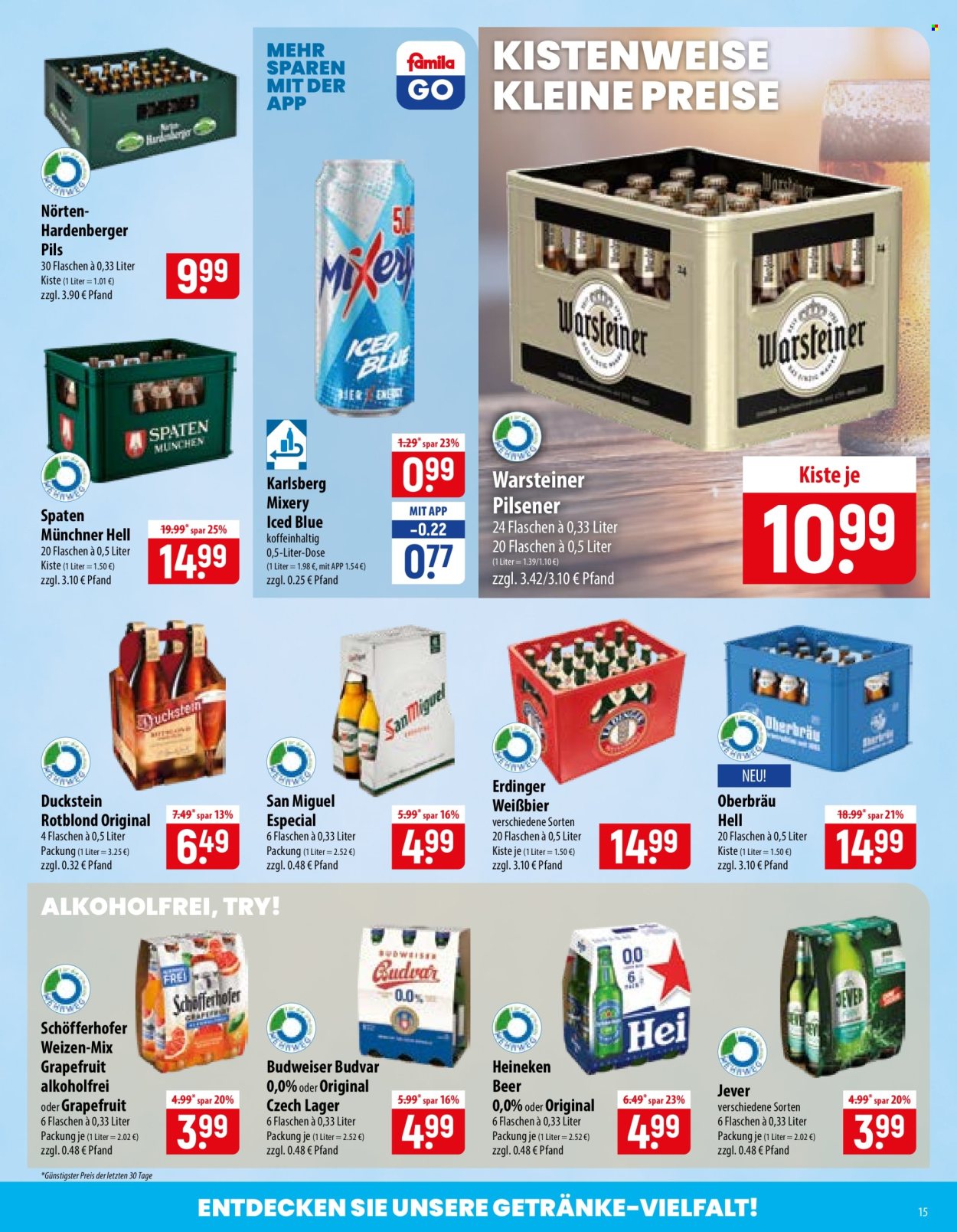 famila Prospekte  - 22.06.2026 - 27.06.2026. Seite 15