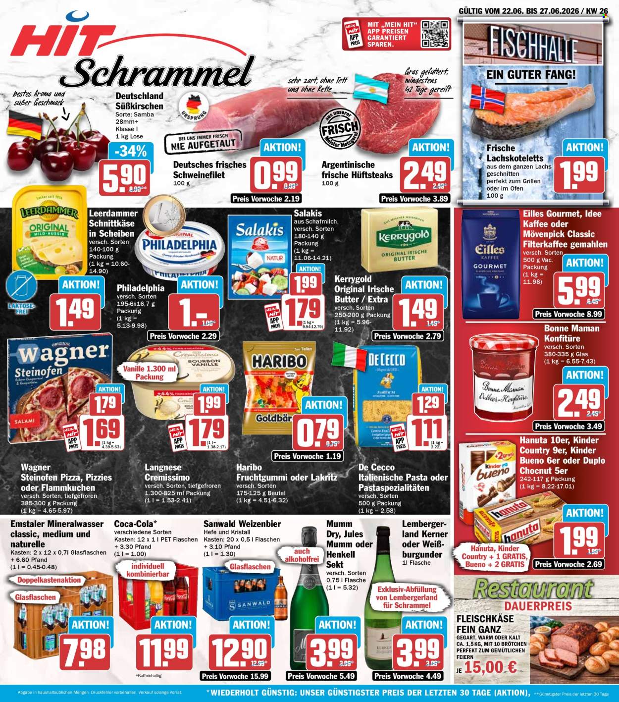 Hit Prospekte  - 22.06.2026 - 27.06.2026. Seite 1