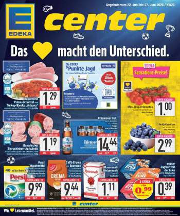 Prospekte Edeka - 22.06.2026 - 27.06.2026.