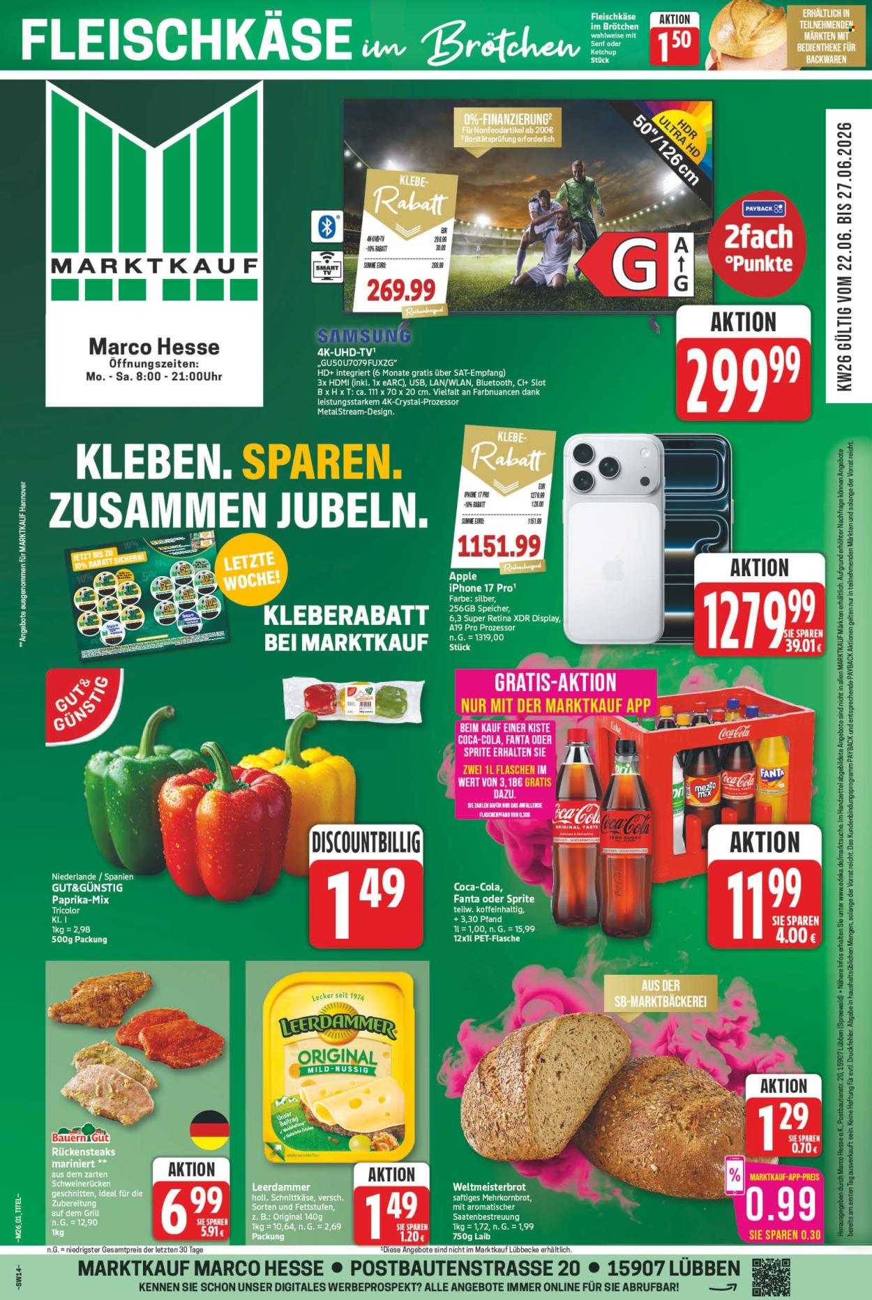 Marktkauf Prospekte  - 22.06.2026 - 27.06.2026. Seite 1