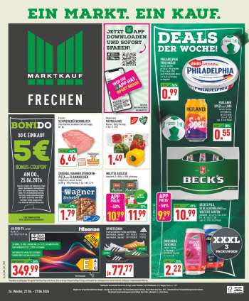 Prospekte Marktkauf - 22.06.2026 - 27.06.2026.