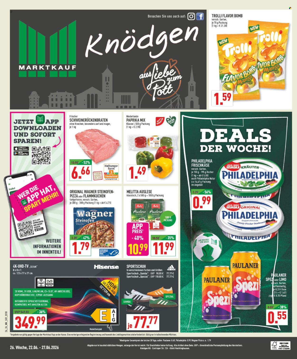 Marktkauf Prospekte  - 22.06.2026 - 27.06.2026. Seite 1