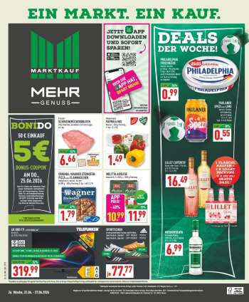 Prospekte Marktkauf - 22.06.2026 - 27.06.2026.