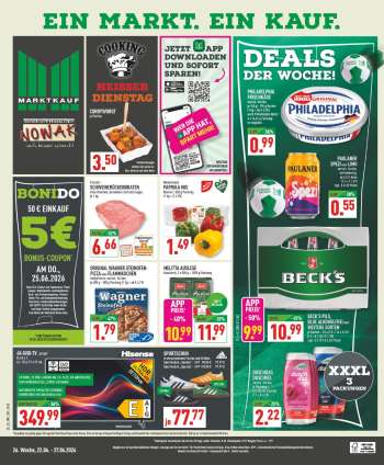 Prospekte Marktkauf - 22.06.2026 - 27.06.2026.