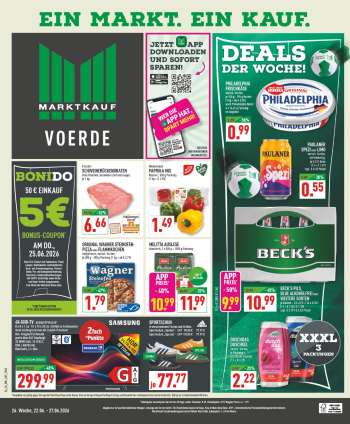 Prospekte Marktkauf - 22.06.2026 - 27.06.2026.