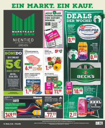 Prospekte Marktkauf - 22.06.2026 - 27.06.2026.