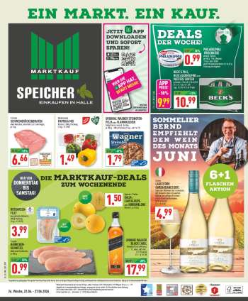 Prospekte Marktkauf - 22.06.2026 - 27.06.2026.