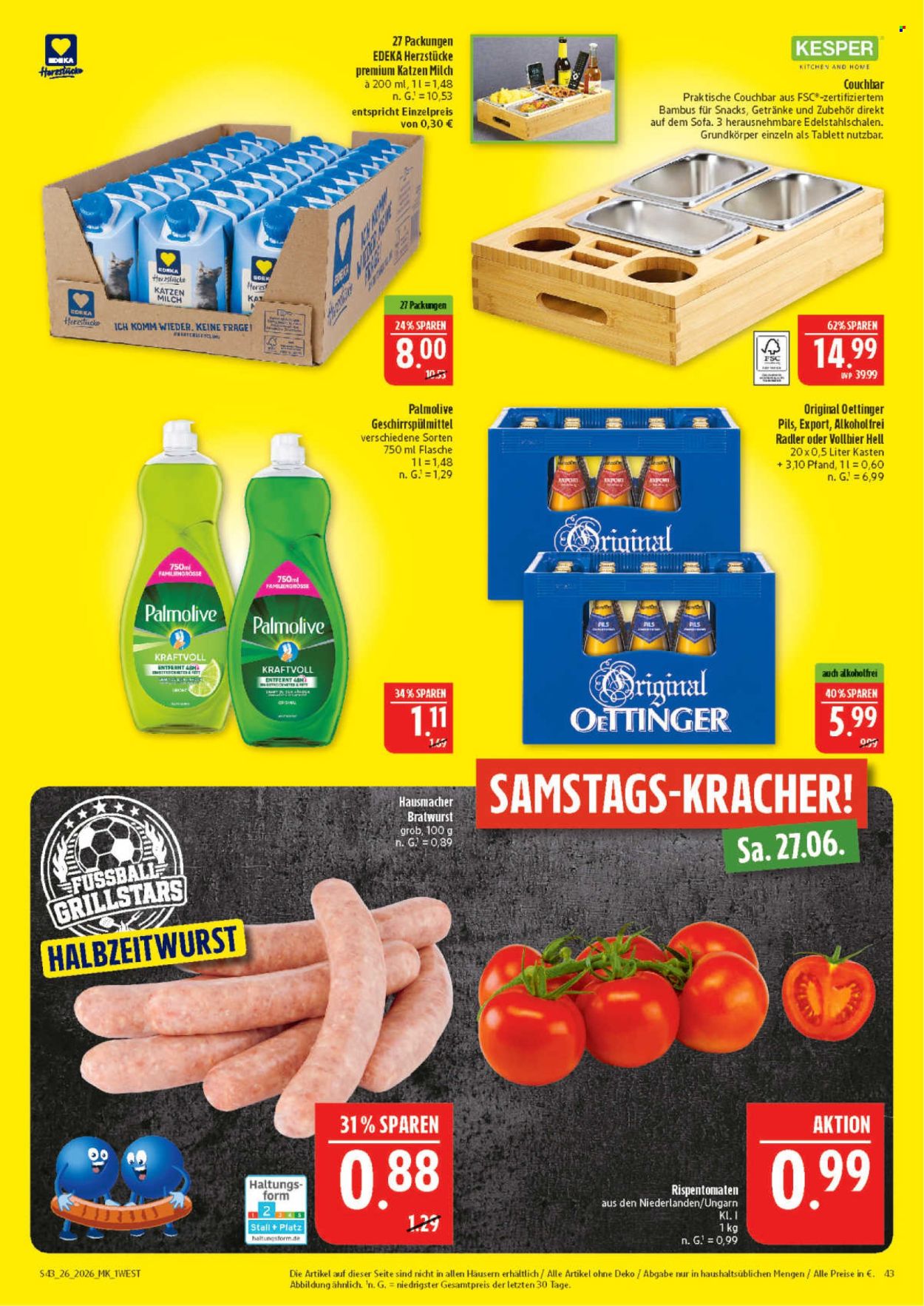 Marktkauf Prospekte  - 22.06.2026 - 27.06.2026. Seite 43