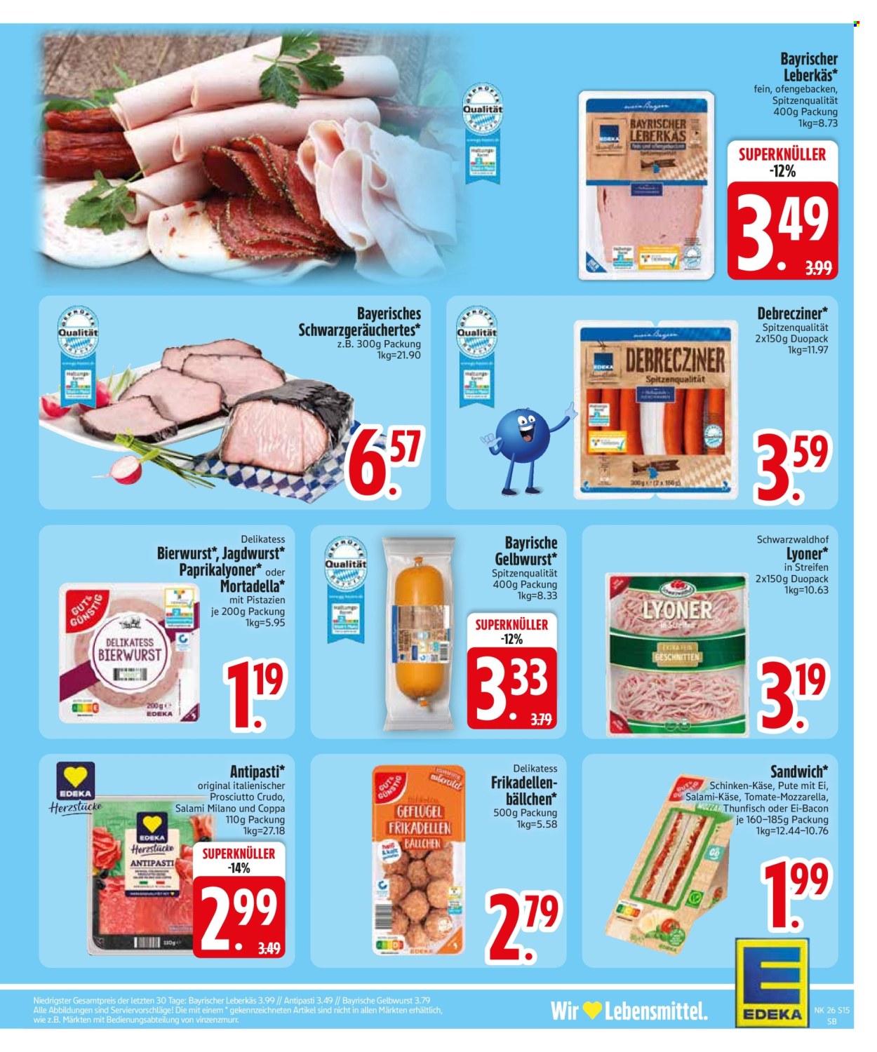 Edeka Prospekte  - 22.06.2026 - 27.06.2026. Seite 19