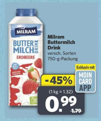 Milram Buttermilch Drink
