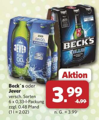 Beck´s oder Jever