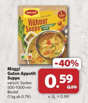 Maggi Guten Appetit Suppe
