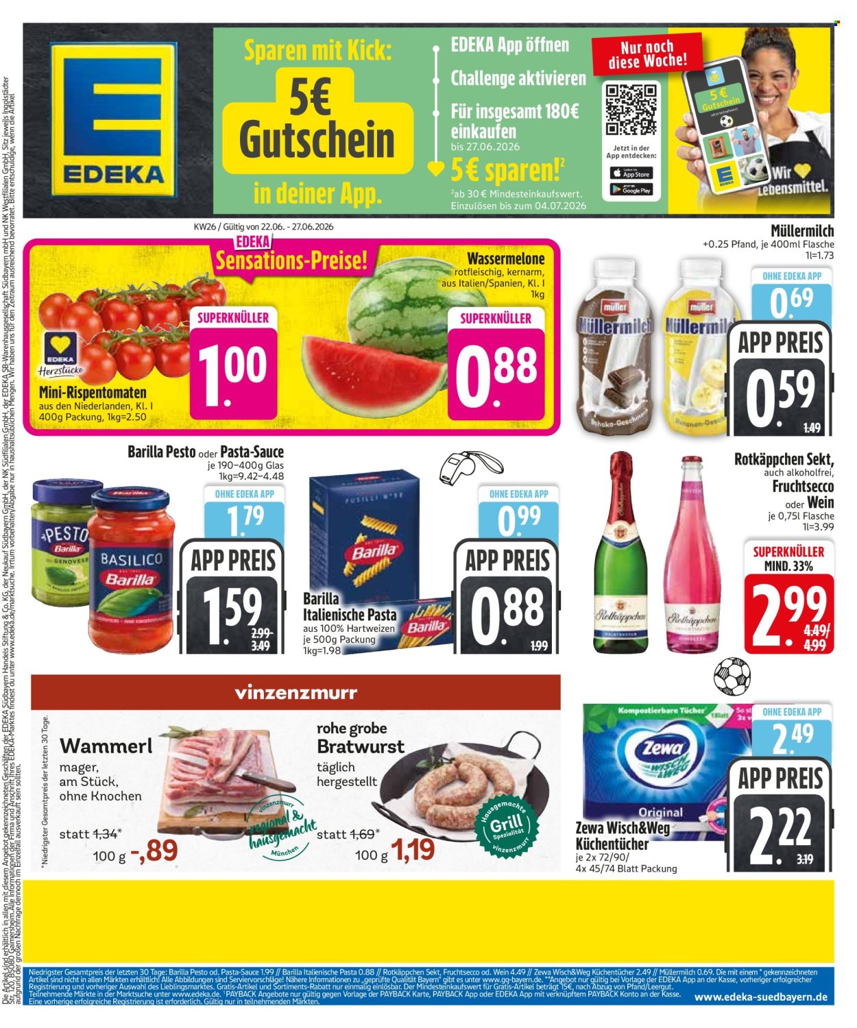 Edeka Prospekte  - 22.06.2026 - 27.06.2026. Seite 3