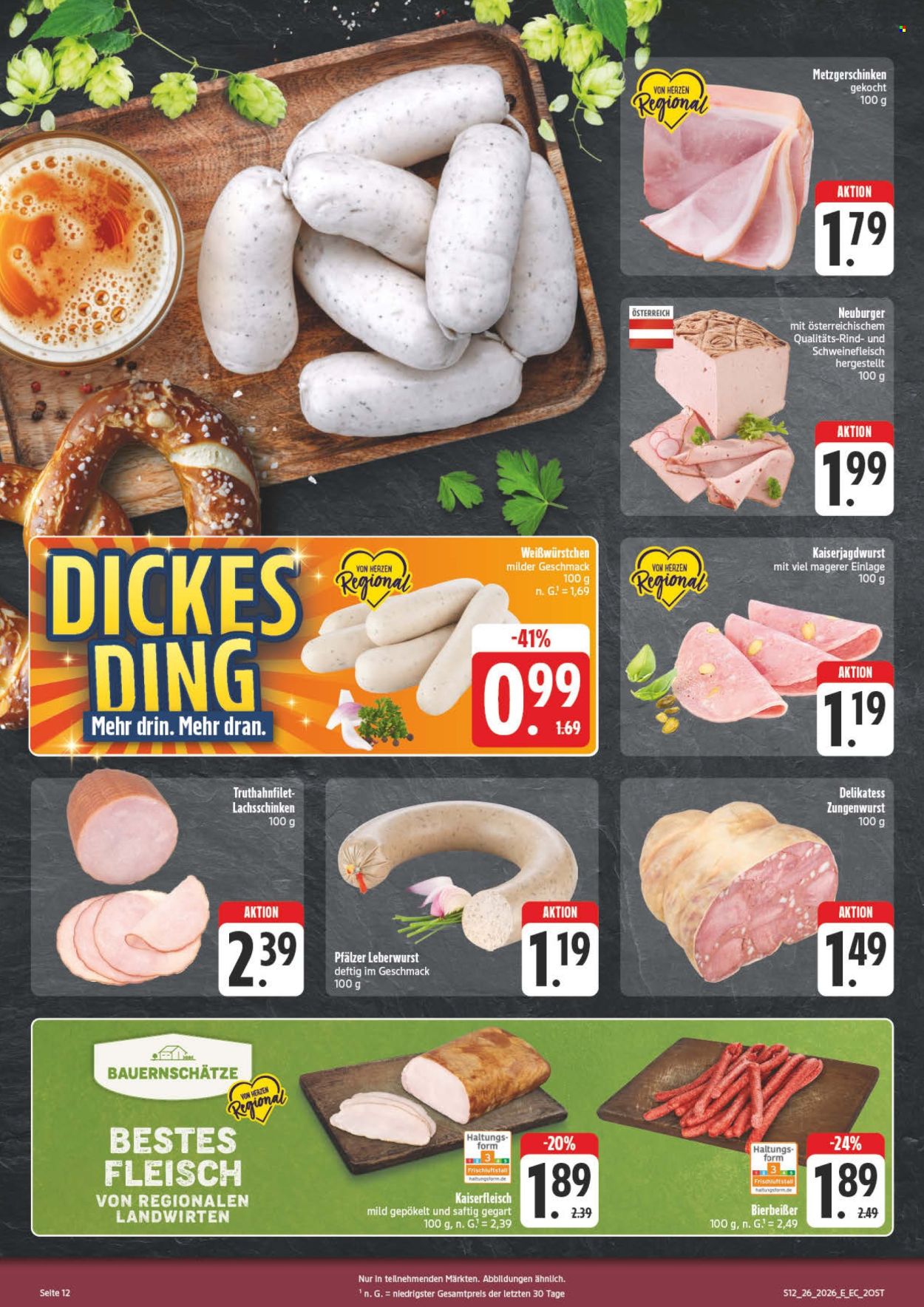Edeka Prospekte  - 22.06.2026 - 27.06.2026. Seite 12