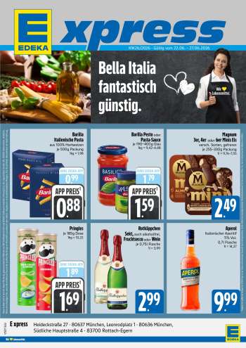 Prospekte Edeka - 22.06.2026 - 27.06.2026.