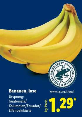 Bananen, lose