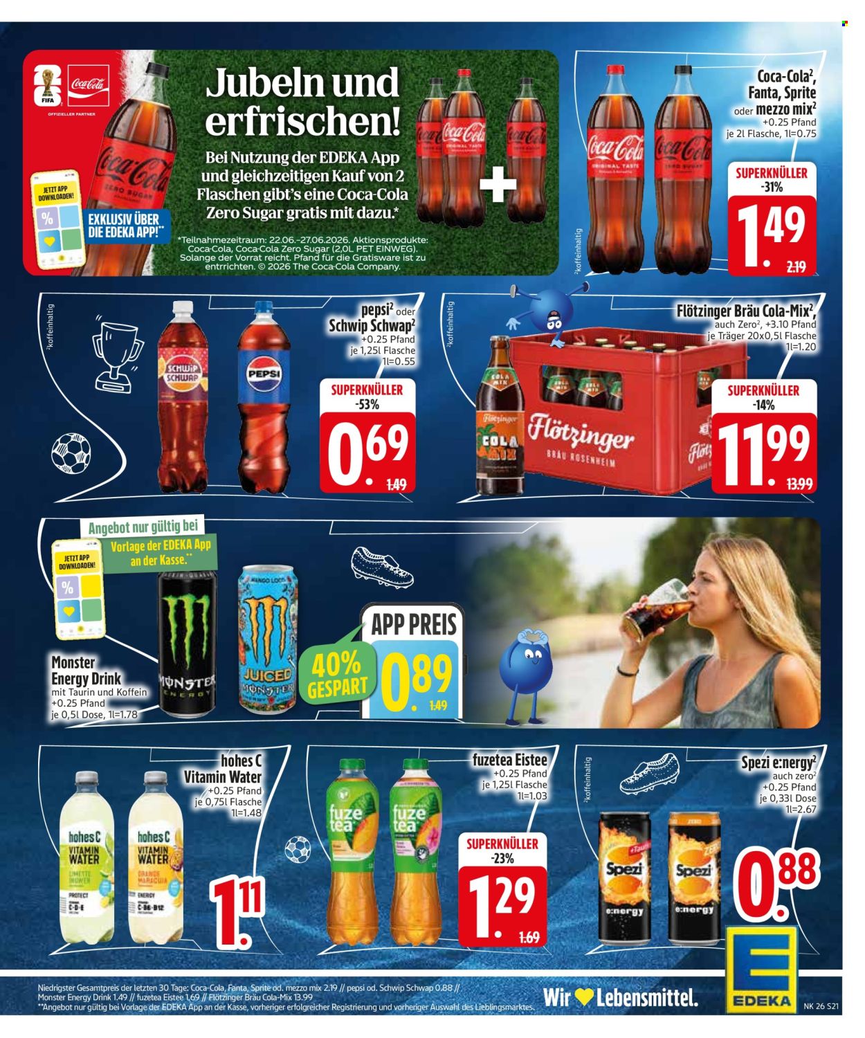 Edeka Prospekte  - 22.06.2026 - 27.06.2026. Seite 25