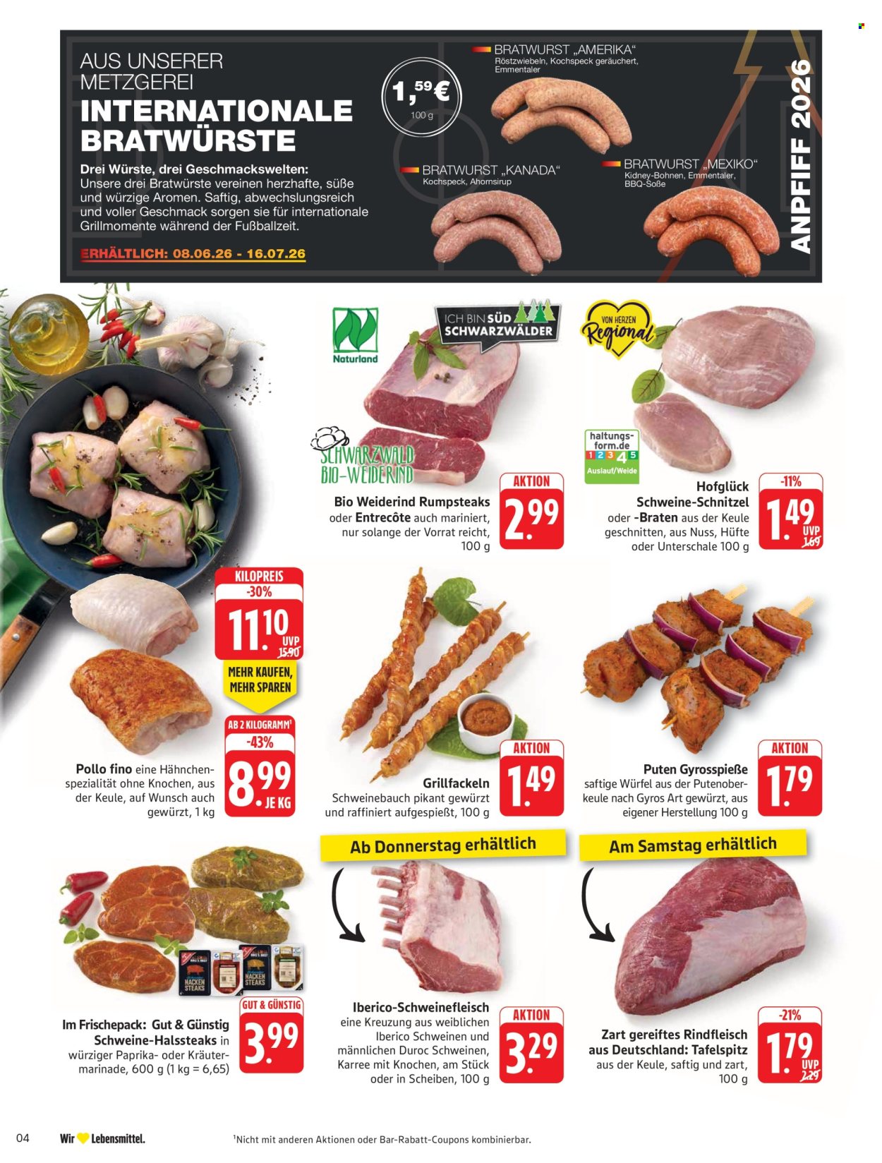 Edeka Prospekte  - 22.06.2026 - 27.06.2026. Seite 4