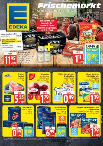 Prospekte Edeka - 22.06.2026 - 27.06.2026.