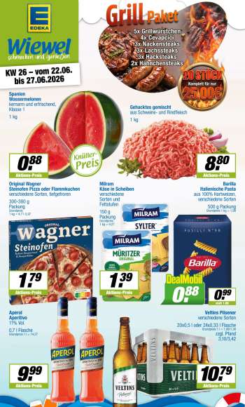 Prospekte Edeka - 22.06.2026 - 27.06.2026.