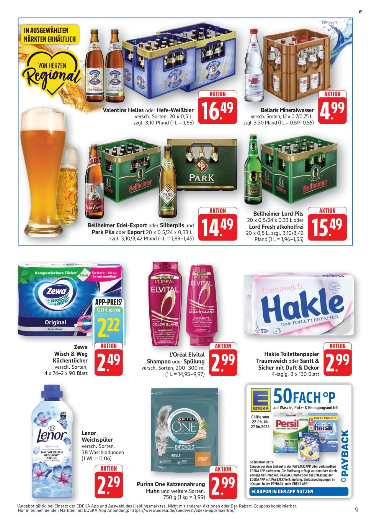 Edeka Prospekte  - 22.06.2026 - 27.06.2026. Seite 9