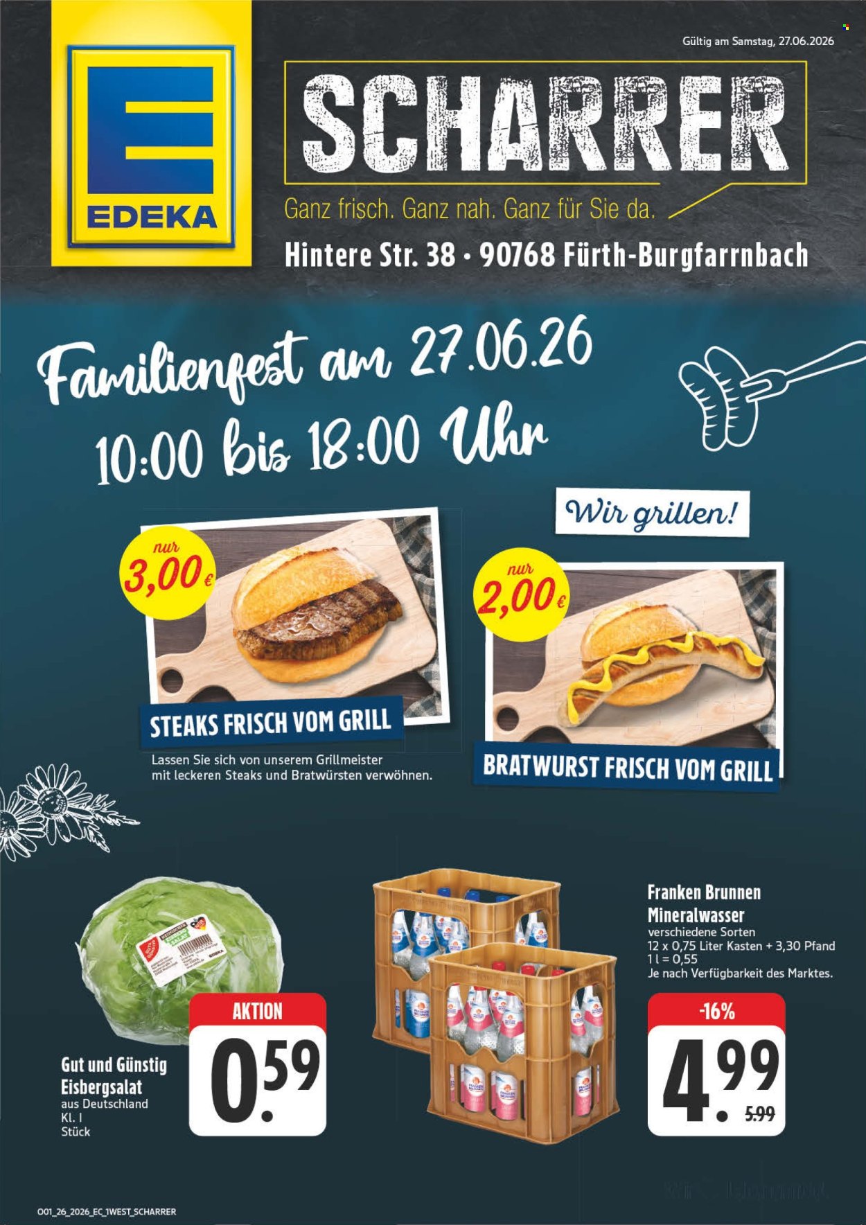 Edeka Prospekte  - 22.06.2026 - 27.06.2026. Seite 2