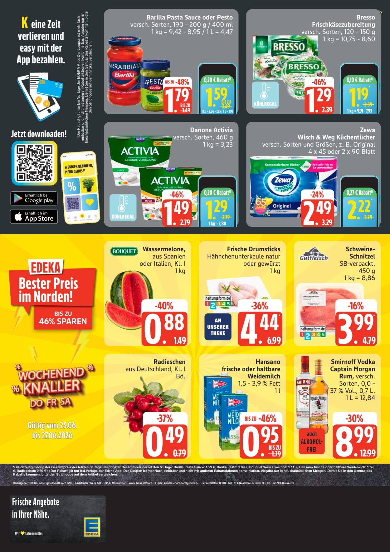 Edeka Prospekte  - 22.06.2026 - 27.06.2026. Seite 4
