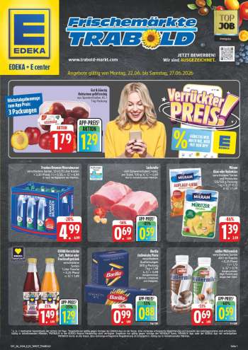 Prospekte Edeka - 22.06.2026 - 27.06.2026.