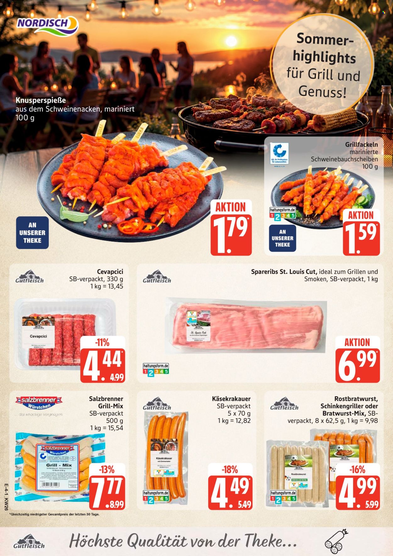 Edeka Prospekte  - 22.06.2026 - 27.06.2026. Seite 4